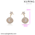 94228 Xuping Jewlery Moda Brinco em Ouro 18K